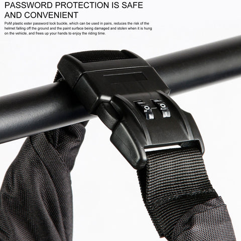 Mochila para Motocicleta 2 en 1 con Bloqueo de Casco ️