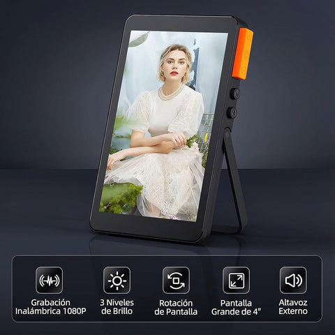 Pantalla Selfie Cámara Vlog Streaming Tik Tok iPhone Android