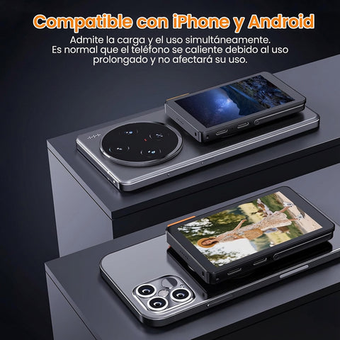 Pantalla Selfie Cámara Vlog Streaming Tik Tok iPhone Android