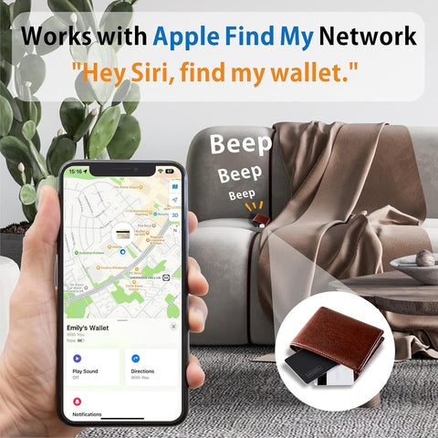 Localizador De Tarjeta Apple Compatible Con Find My