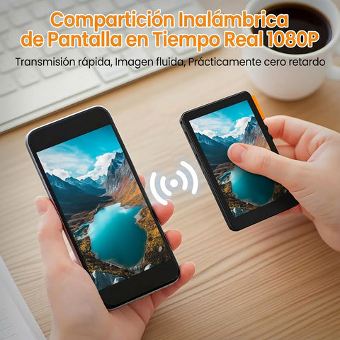 Pantalla Selfie Cámara Vlog Streaming Tik Tok iPhone Android