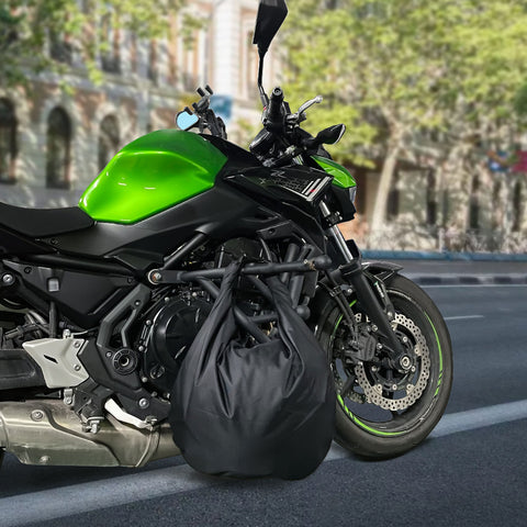 Mochila para Motocicleta 2 en 1 con Bloqueo de Casco ️