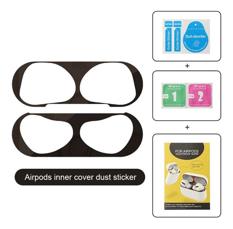 Sticker Anti - Mugre / Polvo / Rayones Para AirPods